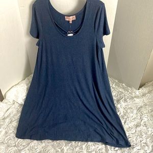 philosophy dress size XL blue